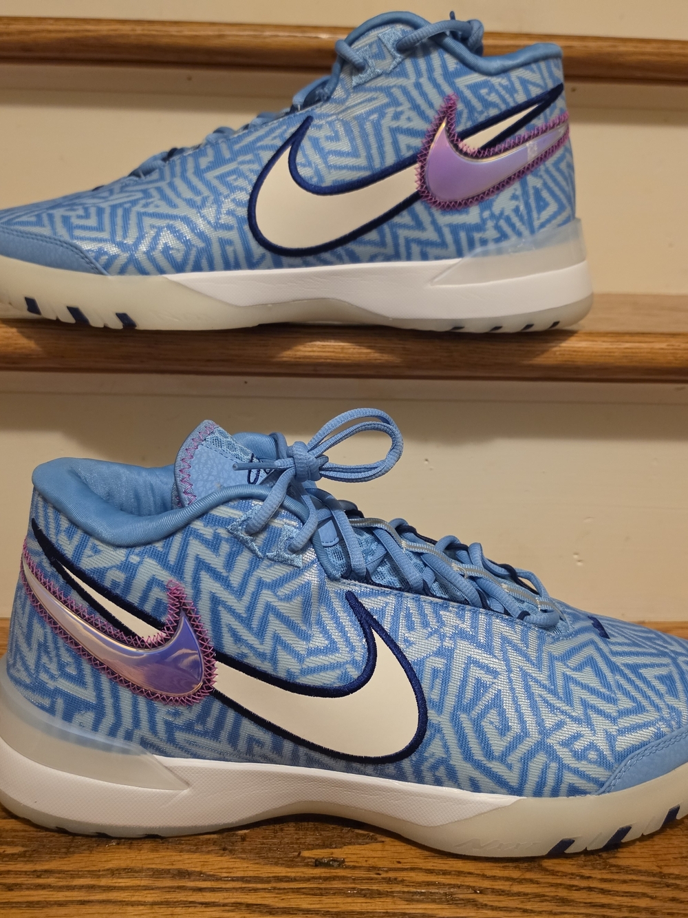 Nike Zoom LeBron NXXT University Blue And White 15
